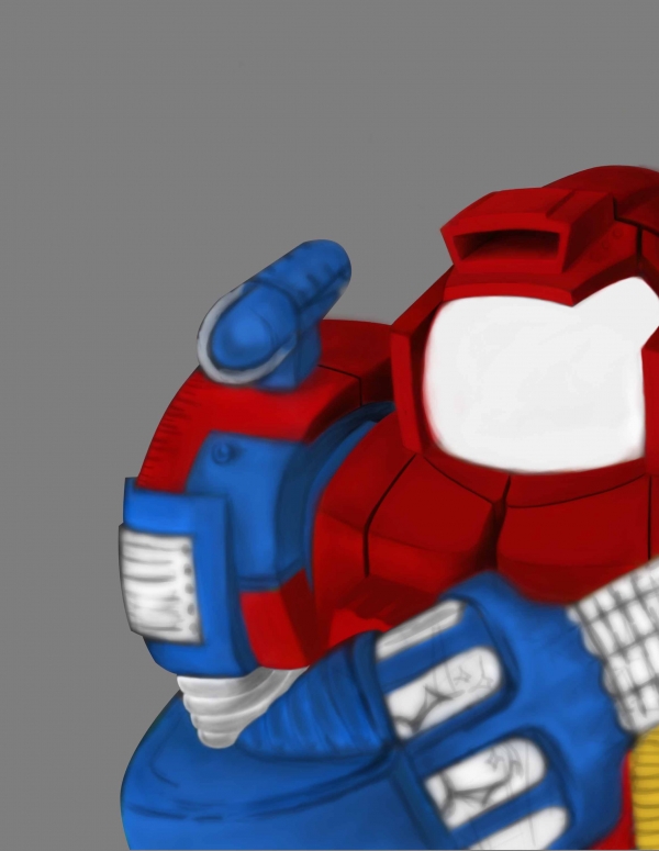 Creation of The Monkey Rebel: Step 7